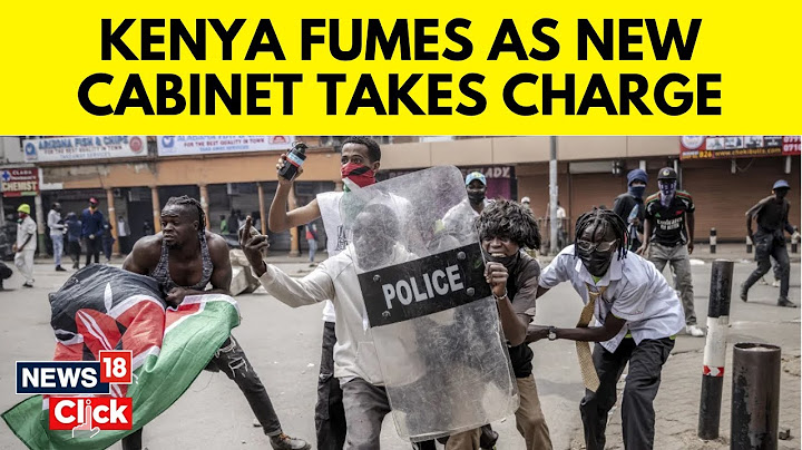 Kenyan Youth Call For ‘Mother Of All Protests’ As President Swears In New Cabinet | N18G | News18