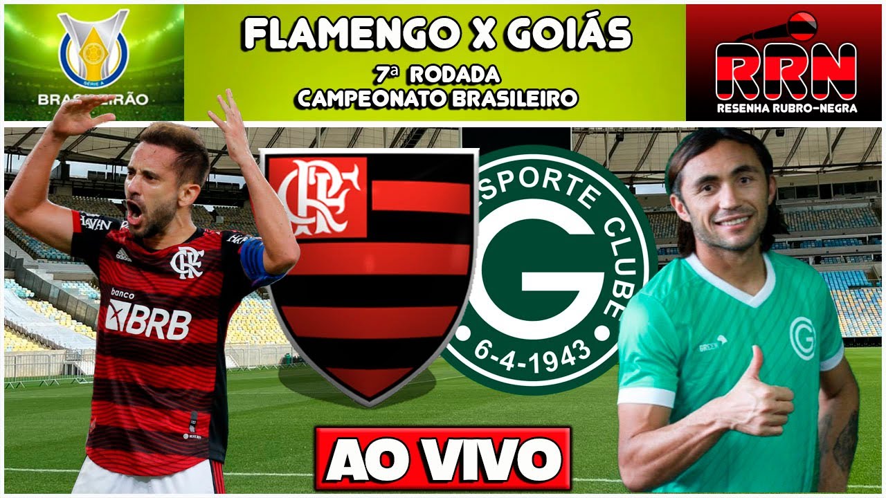 FLAMENGO X GOIÁS AO VIVO NO MARACANÃ! 