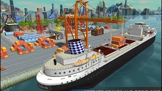 Cargo Ship Craft Cruise Simulator : Water Taxi Android Gameplay #2 screenshot 5