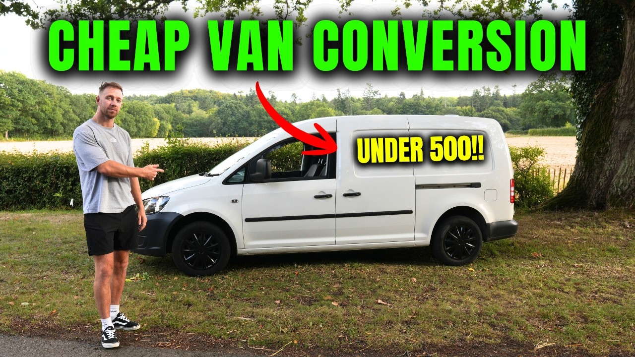 DIY Van Conversion Under £500: VW Caddy Maxi Tour | Van Life UK - YouTube