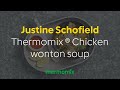 Justine schofield  soupe wonton au poulet thermomix 