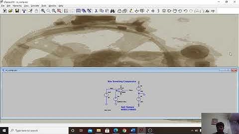 Design of Non Inverting and Inverting Comparator and its applications