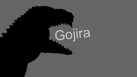Gojira 1954 Test || Stick nodes Pro