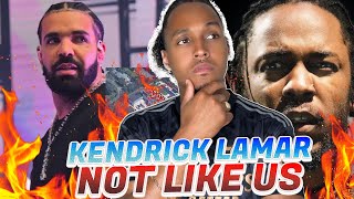 🔥REACTION🔥KENDRICK LAMAR- NOT LIKE US 🤯 KEEPING HIS FOOT ON DRAKE NECK‼️🚨