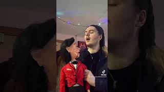Teaching my Ventriloquist dummy on how to babysit #ventriloquist #tiktok #shorts ￼