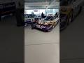 1988 Jaguar XJR-9 Le Mans winning next to the 1976 Broadspeed XJ12 Coupe.