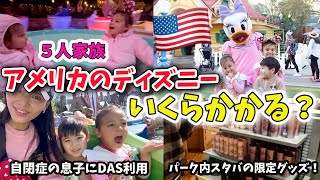 【アメリカのディズニー】歳双子歳児連れて家族人でいくらかかるDASを初利用　アメリカ生活国際結婚自閉症