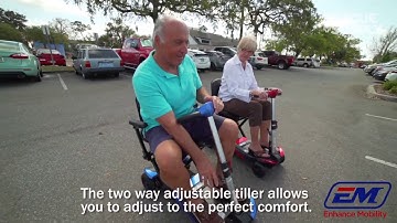 Solax Transformer Automatic Folding Mobility Scooter on Rescue Supply