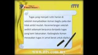 iTTV UPSR Year 4 Bahasa Malaysia #3 Menulis Nilai Murni atau Pengajaran (1) -tuition