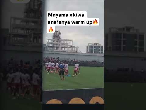 Mnyama Anafanya Warm Up Huko Ayomamedia