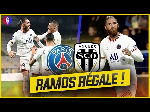 😍Ramos et Mbappé en PATRONS, le PSG surclasse ANGERS (3-0) !