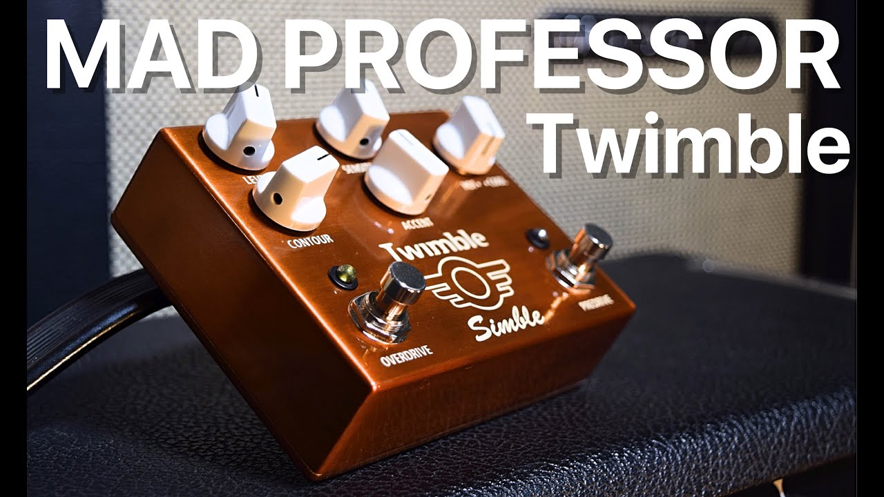 Mad Professor Little Tweedy Drive demo by Marko Karhu - YouTube