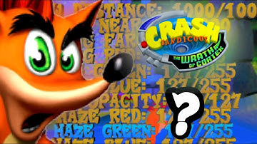TESTANDO O DEBUG MENU DO CRASH BANDICOOT THE WRATH OF CORTEX!!
