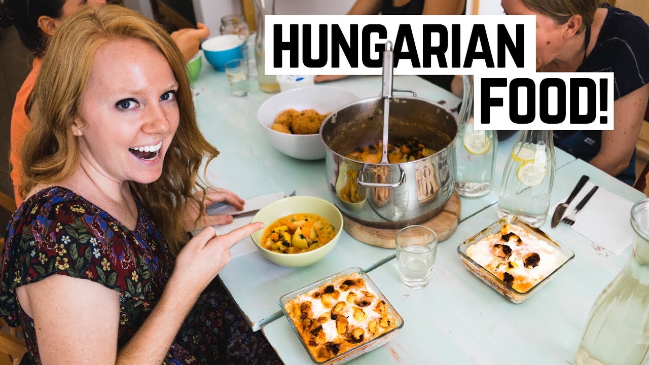 Hungarian Food Cooking Lesson Budapest Hungary Americans Try