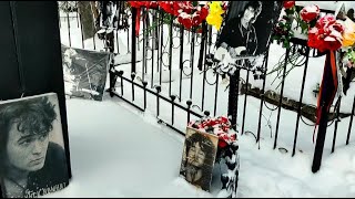 Богословское кладбище замело снегом. (СПб).