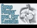 Como Dibujar/Bocetar una Flor Realista | Muestra Rápida