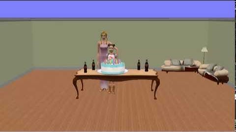 (The Birthday-  Via Oracle Alice3) by: Hend Elmahlawy