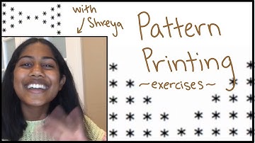 For Loop Review with Pattern Printing Exercises!
