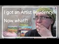 Artist Residencies, managing projects, and documenting the art process