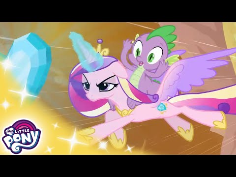 Видео: My Little Pony: Дружба — это чудо 🦄 Кристальная империя | Серия 1-2 | MLP FIM по-русски
