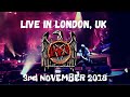 SLAYER - live London 03 11 2018 - REPENTLESS - SSE ARENA WEMBLEY - Last london show
