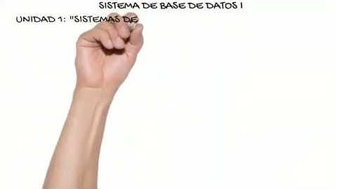 Presentación Unidad Didáctica 1 - Sistema de Base de Datos I - ISIV
