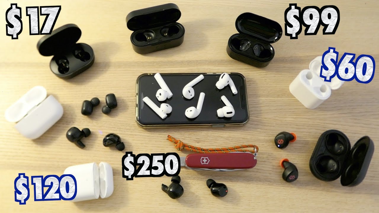 7 AURICULARES BLUETOOTH de TODOS LOS PRECIOS -- $17 hasta $250