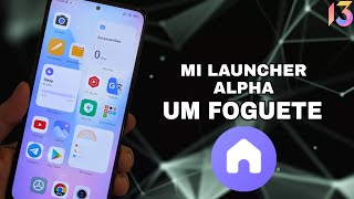 Sensacional 💥 MI Launcher ALPHA - MIUI 13 - Essa é LAUNCHER Mais RÁPIDA que Eu já Vi - Um FOGUETE 🚀 screenshot 5