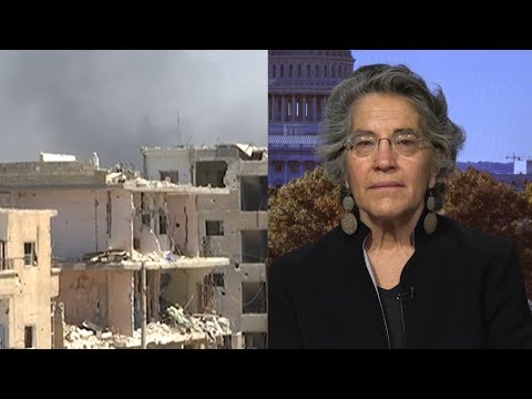 The Bombings Will Continue: Phyllis Bennis Warns U.S. Military Role in Syria Is Not Actually Ending