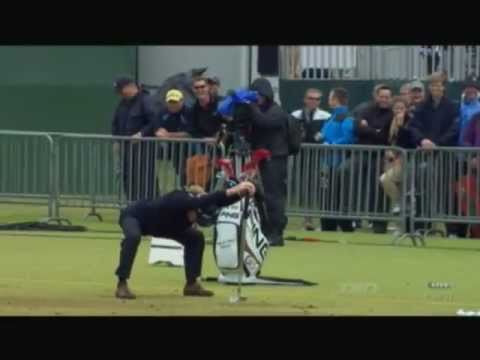 Miguel Angel Jimenez - Phil Mickelson Warm Up