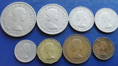 FIRST COINS TO FEATURE QUEEN ELIZABETH II 1953