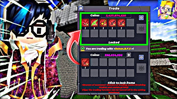 🔥 Rich Trade 🤑🔥 BlockManGo SkyBlock || Ujjwal BG || #skyblock #richtrade #blockmango