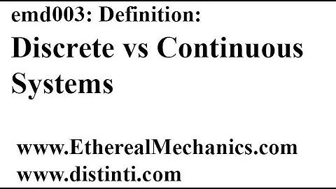 emd003 Discrete systems