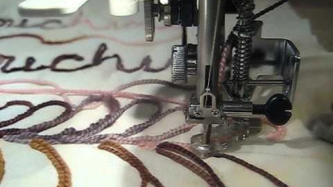 Free Motion Couching Foot by Janome; Review 1 of 3