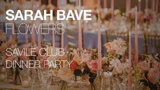 Savile Club Engagement Dinner Flowers
