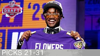 Picks 21-31: Three Straight Receivers \& Eagles Draft Another Georgia Pass Rusher | 2023 NFL Draft
