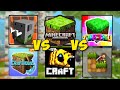 CraftsMan VS Minecraft PE VS BeeCraft VS LokiCraft VS Craft Vegas VS  Lucky Craft