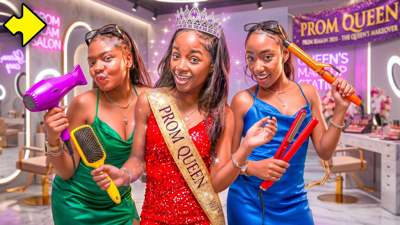 The HAIRSHOP Runs For PROM QUEEN! 