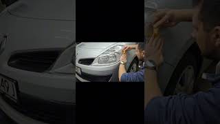 Відновлення поверхні фар Renault Clio (3 частина, фінал), захист фар плівкою PPF
