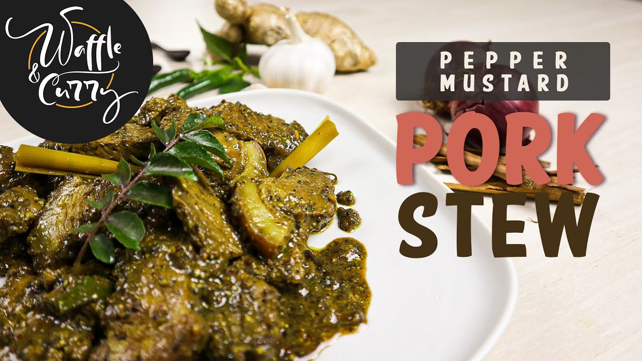 Pepper and Mustard Pork Stew | Sri Lankan - YouTube