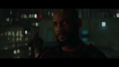 Suicide Squad [HD] Helicopter Scene The Joker Saves Harley Quinn
