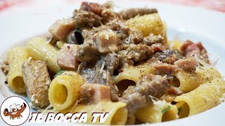 362 - Rigatoni alla boscaiola...ci riempio una carriola! (pasta facile e sfiziosa autunno/inverno)