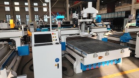 Blue Elephant ELECNC1530 ATC CNC machine with drilling head test video for Australian customer