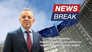 Κώστας Μαυρίδης στο Newsbreak: Kρίσιμες «παγίδες» στην έκθεση του Ευρωκοινοβουλίου για την Τουρκία