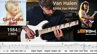 Van Halen Girl Gone Bad Guitar Solo With TAB