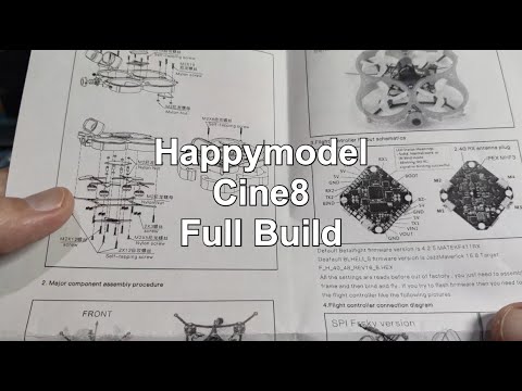 Happymodel CINE8 DIY KIT Full Build Review!