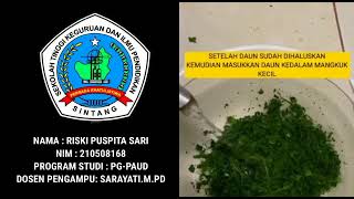 Cara membuat bubuk pandan/bahan hanya daun pandan saja screenshot 5