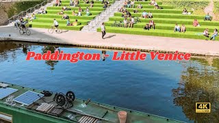 Paddington - Little Venice London Walking Tour [4K]