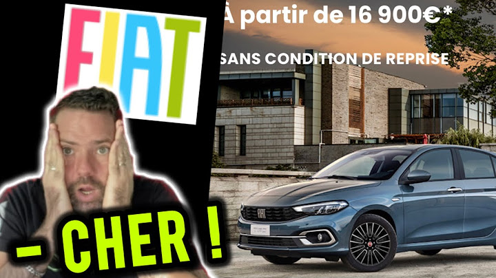 Le diesel le moins cher de France 🇮🇹 Fiat tipo neuve 2024