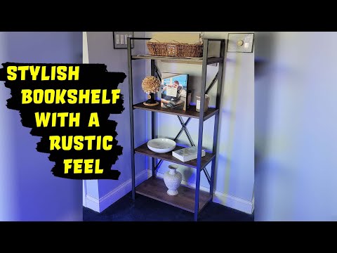 UDoIt Reviews Furniture - Bon Augure Rustic Oak Bookshelf